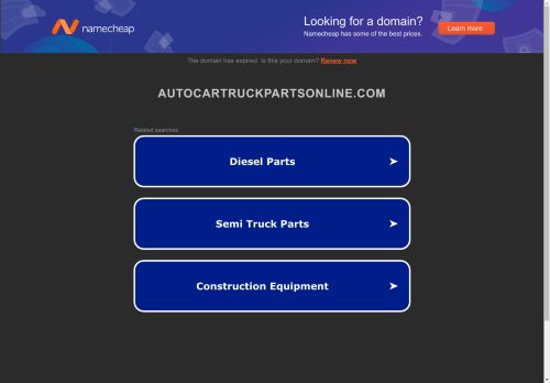 autocartruckpartsonline.com capture - 2024-09-04 16:29:06