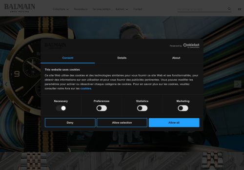 balmain-watches.com capture - 2024-09-04 17:11:42