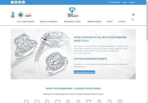 losangelesdiamondseller.com capture - 2024-09-04 17:14:35