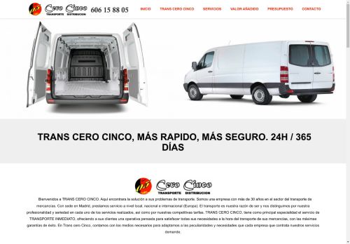 transcerocinco.com capture - 2024-09-04 18:37:28
