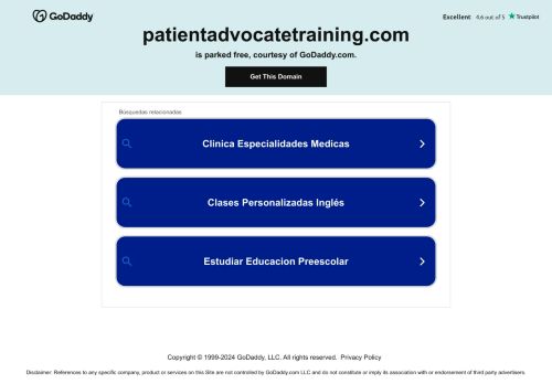 patientadvocatetraining.com capture - 2024-09-04 21:25:54