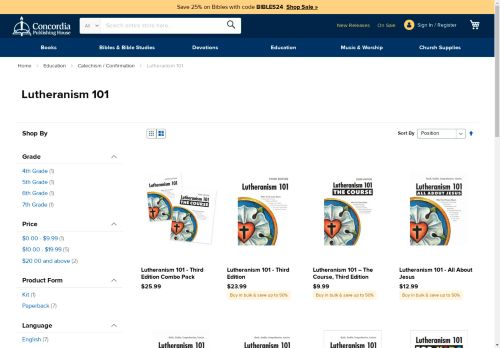 lutheranism101.com capture - 2024-09-05 02:49:58