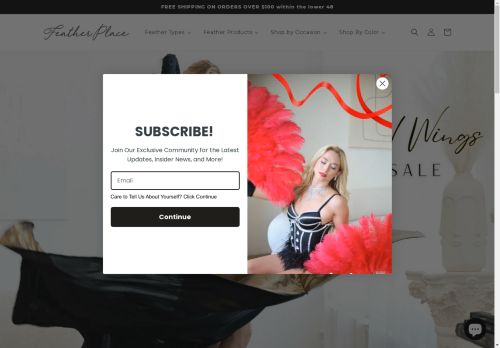 thefeatherplace.com capture - 2024-09-05 04:37:51