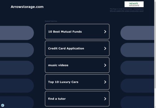 arrowstorage.com capture - 2024-09-05 05:20:17