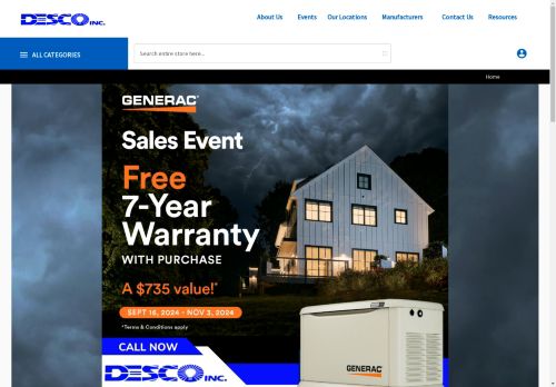 descoinc.com capture - 2024-09-05 10:30:23