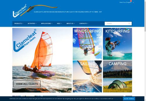 clamcleat.com capture - 2024-09-05 17:07:52