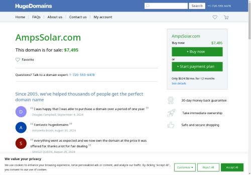 ampssolar.com capture - 2024-09-05 19:21:01
