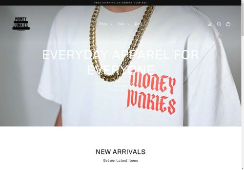 Money Junkies Apparel capture - 2024-09-06 01:58:13