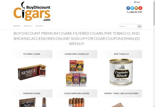 Buy Discount Cigars capture - 2024-09-06 17:37:11