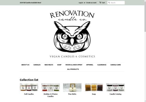 Renovation Candles Co capture - 2024-09-06 17:58:02