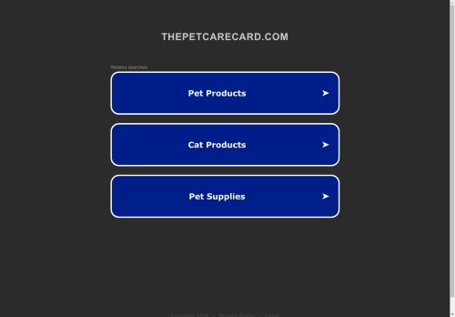 The Pet Care Card capture - 2024-09-06 21:47:02