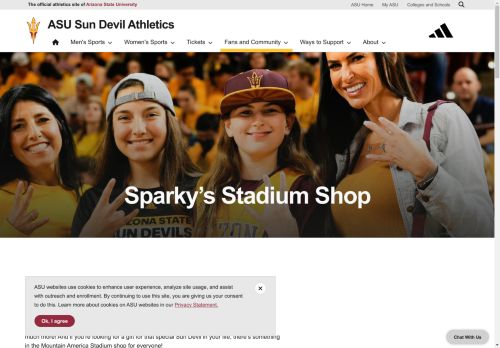 Arizona State Sun Devils Shop capture - 2024-09-06 22:30:20