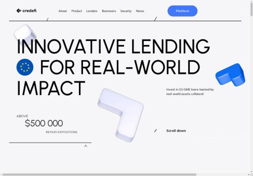 Credefi Finance capture - 2024-09-07 19:38:59