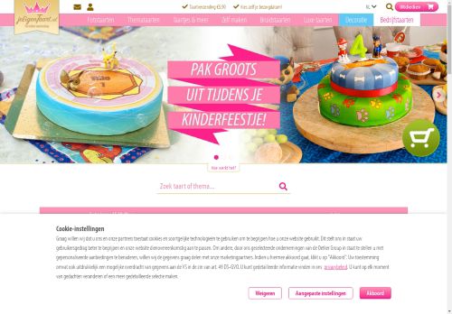 je-eigen-taart.nu capture - 2024-09-08 07:20:15