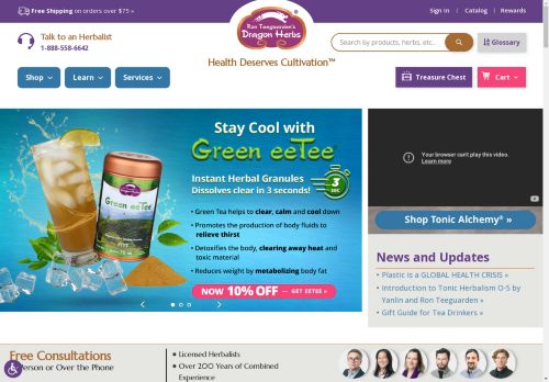 dragonherbs.online capture - 2024-09-08 07:44:49