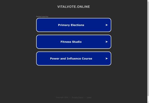 vitalvote.online capture - 2024-09-08 08:21:57