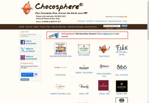 chocosphere.org capture - 2024-09-08 09:14:58
