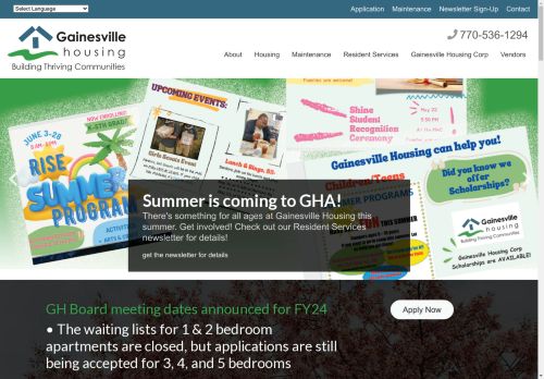gainesvillehousing.org capture - 2024-09-08 09:58:29