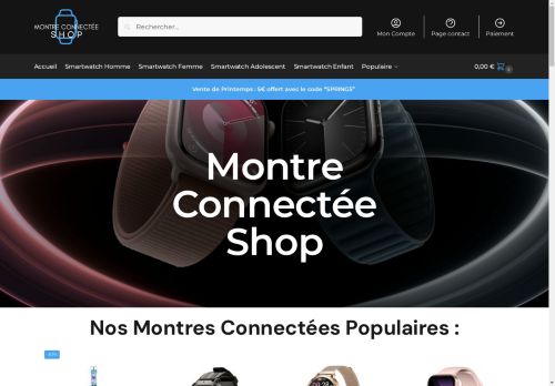 Montre Connectée Shop capture - 2025-04-09 22:01:49