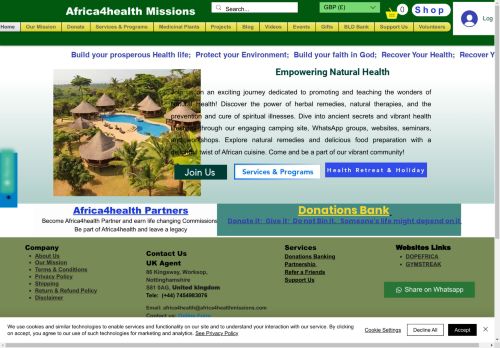 Africa4health Missions Ltd capture - 2025-04-10 03:16:20