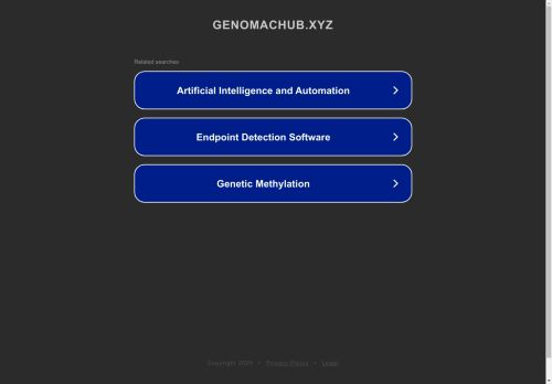 GENOMAC HUB capture - 2025-04-10 04:01:34