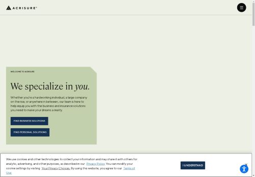 Acrisure.com capture - 2025-04-10 07:45:43