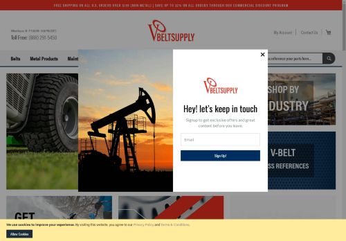 VBeltSupply.com capture - 2025-04-10 08:11:55