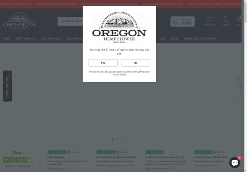 Oregon Hemp Flower capture - 2025-04-10 08:35:31