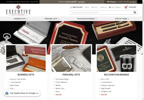 Executive Gift Shoppe capture - 2025-04-10 09:27:15