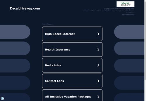 DecalDriveway.com capture - 2025-04-10 09:40:56