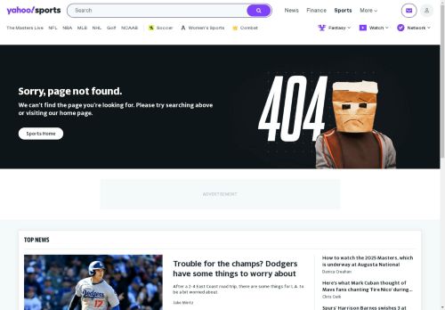 Yahoo Sports Shop capture - 2025-04-10 12:26:34
