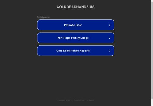 Cold Dead Hands capture - 2025-04-10 12:32:38