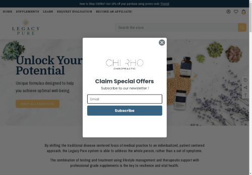 Chi Rho Chiropractic Shop capture - 2025-04-10 13:47:54