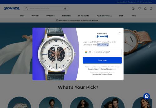 Sonata Watches capture - 2025-04-10 14:36:18