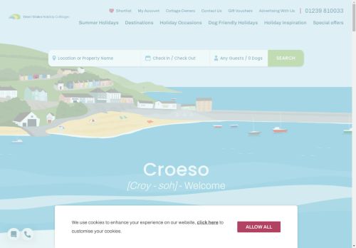 West Wales Holiday Cottages capture - 2025-04-10 21:11:13