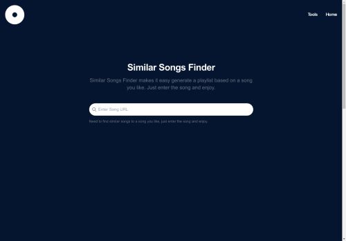 Similar Songs Finder capture - 2025-04-10 21:20:09