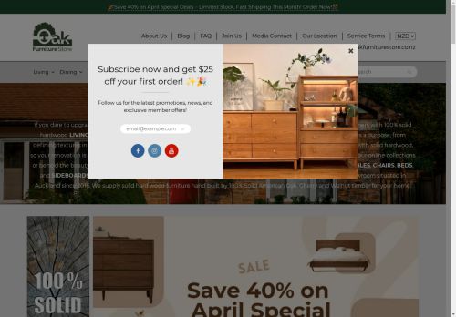 Oak Furniture Store capture - 2025-04-10 21:25:28