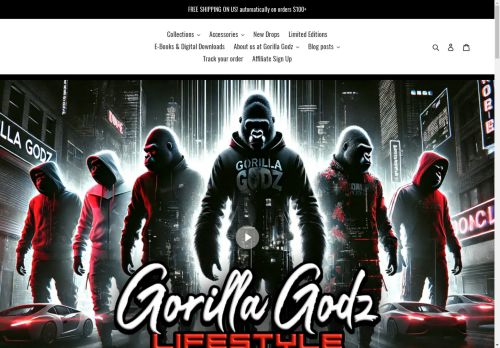Gorilla Godz Clothing Company capture - 2025-04-10 21:42:10