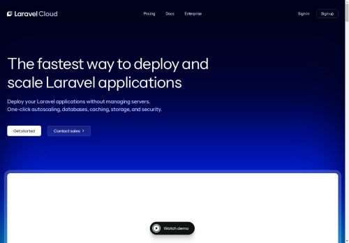 Laravel Cloud capture - 2025-04-10 21:55:55