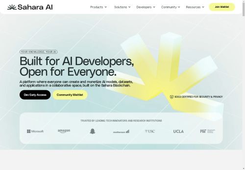 Sahara AI capture - 2025-04-10 22:00:35