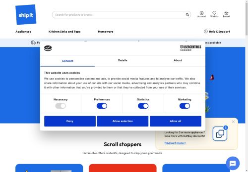 Ship It Appliances UK capture - 2025-04-10 22:00:35