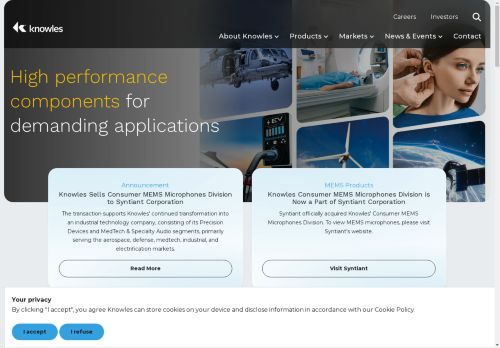 Knowles.com capture - 2025-04-10 22:03:13