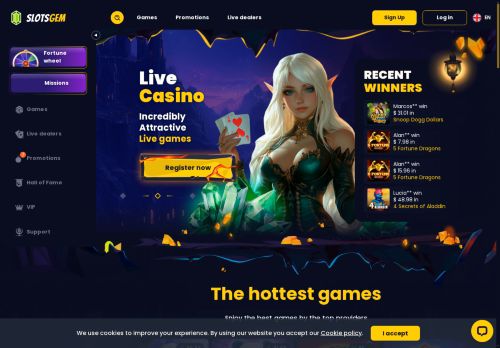 SlotsGem capture - 2025-04-10 22:06:15