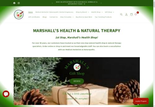 MarshallsHealthShop capture - 2025-04-11 11:22:44