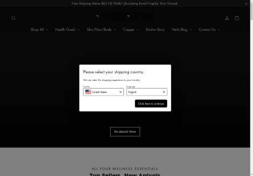 Ayurveda Store NZ capture - 2025-04-11 11:27:56