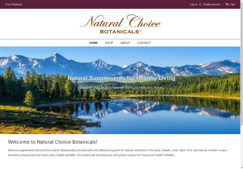 Natural Choice Botanicals capture - 2025-04-11 11:34:03