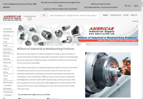 Americas Industrial Supply capture - 2025-04-11 11:50:46