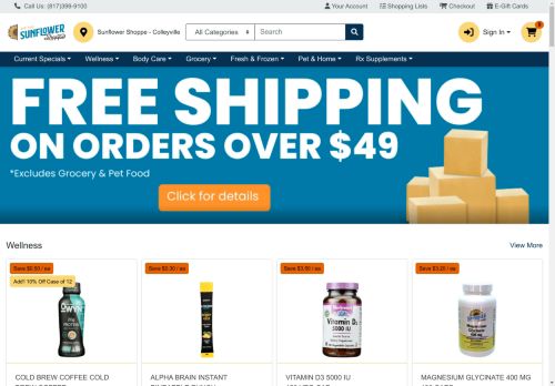 Sunflower Shoppe capture - 2025-04-13 07:24:03