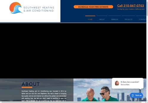 Southwest Heating & Air Conditioning capture - 2025-04-13 08:50:35