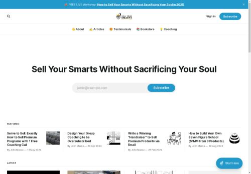 Sell Your Smarts capture - 2025-04-13 09:04:35